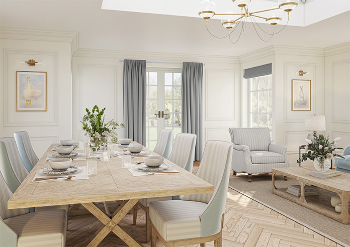 Sydney, Slate Grey - Made to Measure Curtains - Image 8